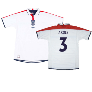 England 2003-05 Home Shirt (XL) (Mint) (A Cole 3)_0