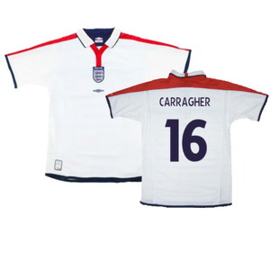 England 2003-05 Home Shirt (M) (Very Good) (Carragher 16)_0