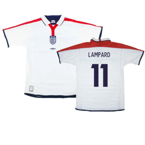 England 2003-05 Home Shirt (XL) (Good) (Lampard 11)_0