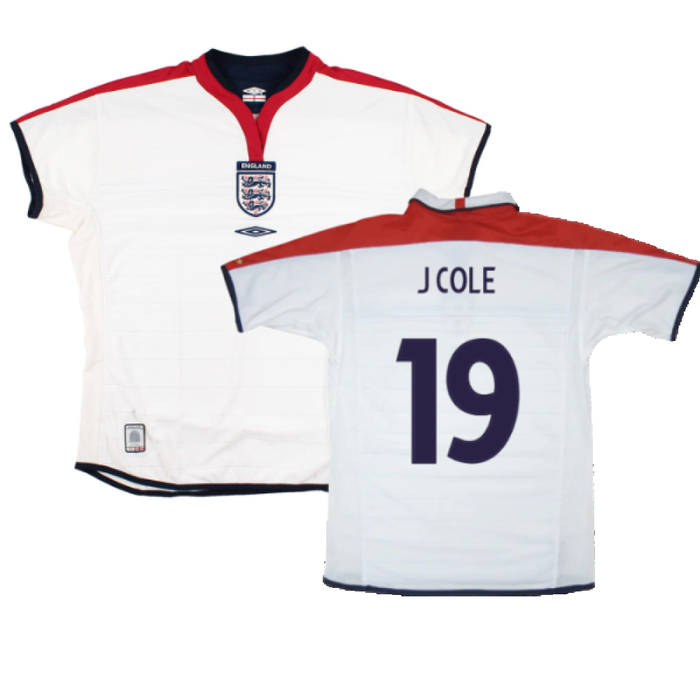 England 2003-05 Home Shirt (Women\\\'s 16) (Excellent) (J Cole 19)