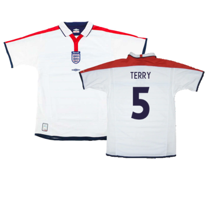 England 2003-05 Home Shirt (XL) (Fair) (Terry 5)