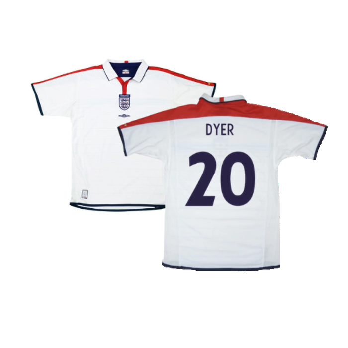 England 2003-05 Home Shirt (L) (Excellent) (Dyer 20)