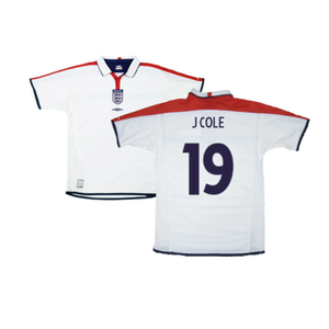 England 2004-05 Home Shirt (Good) (J Cole 19)_0