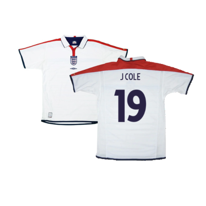 England 2004-05 Home Shirt (Good) (J Cole 19)