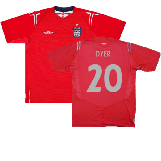 England 2004-06 Away Shirt (S) (Mint) (Dyer 20)_0