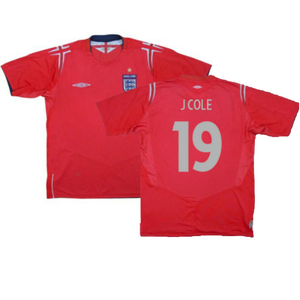 England 2004-06 Away Umbro Shirt (XXL) (Excellent) (J Cole 19)_0