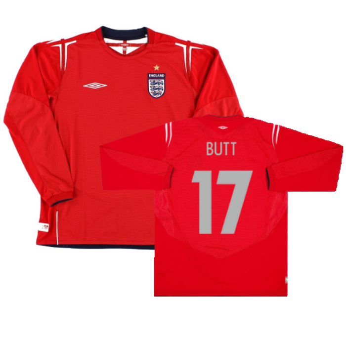 England 2004-2006 Away Shirt (L) (Excellent) (Butt 17)