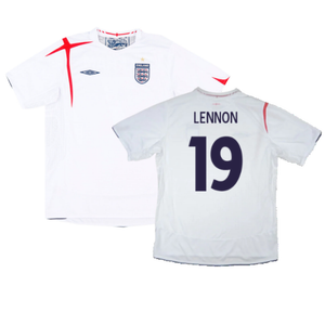 England 2005-07 Home Shirt (L) (Fair) (LENNON 19)_0