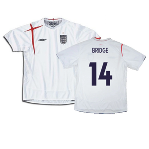 England 2005-2007 Home Shirt  (XL) (Excellent) (BRIDGE 14)_0