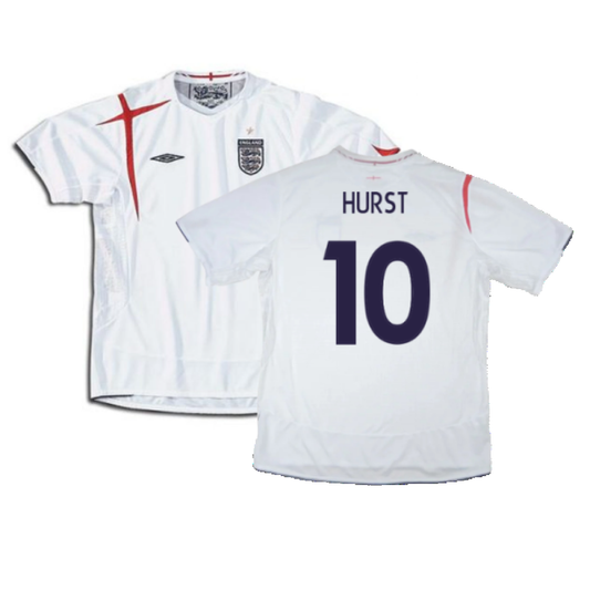 England 2005-07 Home Shirt (XL) (Excellent) (HURST 10)_0