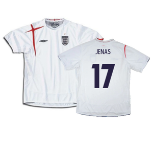 England 2005-2007 Home Shirt (XL) (Good) (JENAS 17)_0