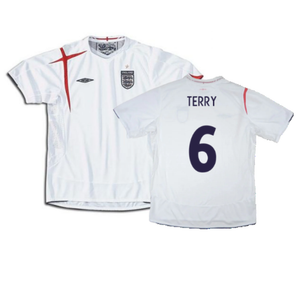 England 2005-2007 Home Shirt  (XL) (Excellent) (TERRY 6)_0