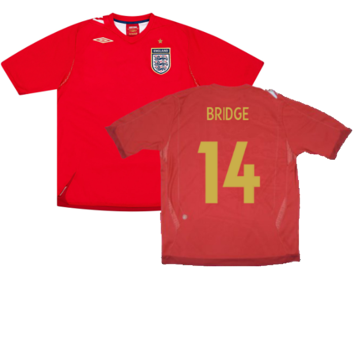 England 2006-08 Away Shirt (L) (Excellent) (BRIDGE 14)