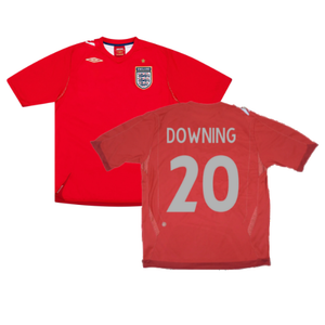 England 2006-08 Away Shirt (XL) (Very Good) (DOWNING 20)_0