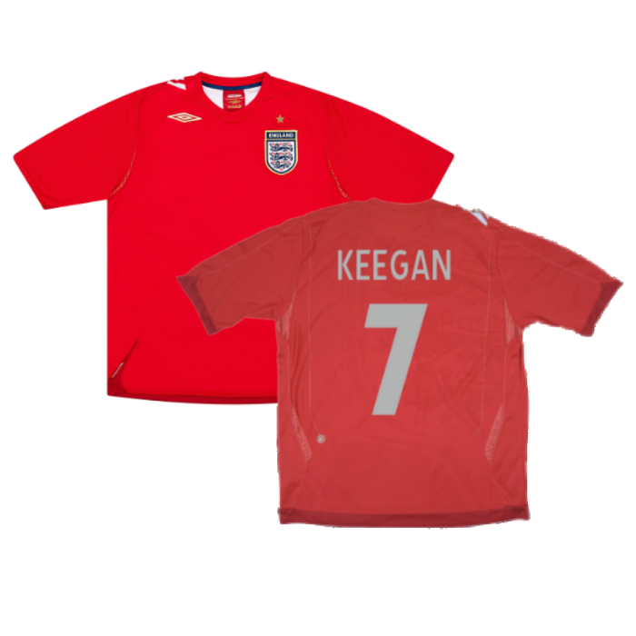 England 2006-08 Away Shirt (XL) (KEEGAN 7) (Good)