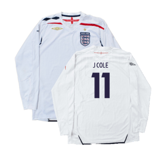 England 2007-09 Home L/S (L) (Good) (J COLE 11)_0