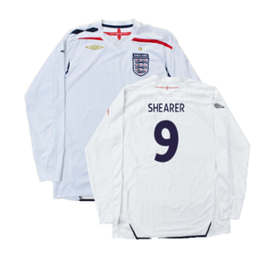 England 2007-09 Home L/S (L) (Good) (SHEARER 9)_0