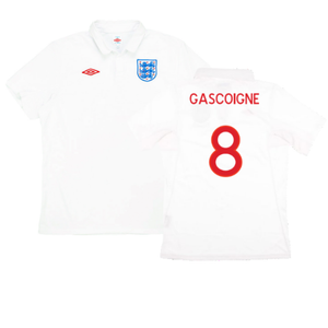 England 2009-10 Home (S) (Excellent) (Gascoigne 8)_0