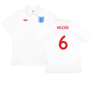 England 2009-10 Home (L) (Excellent) (Moore 6)_0