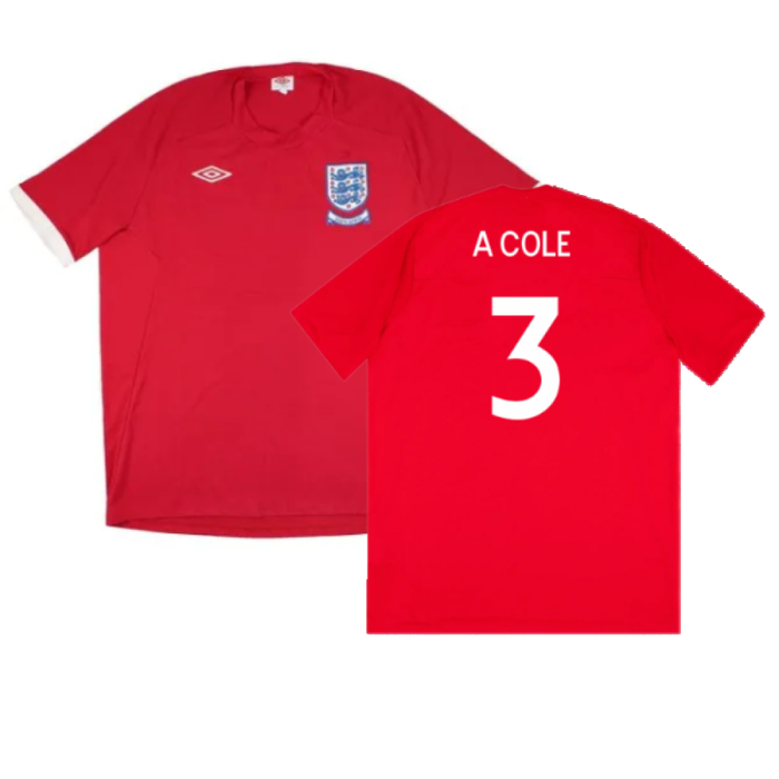 England 2010-11 Away Shirt (L) (Very Good) (A COLE 3)