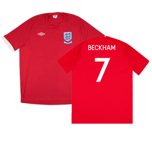 England 2010-11 Away Shirt (XL) (Very Good) (BECKHAM 7)_0