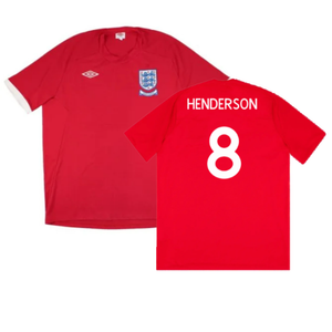 England 2010-11 Away Shirt (S) (Excellent) (HENDERSON 8)_0