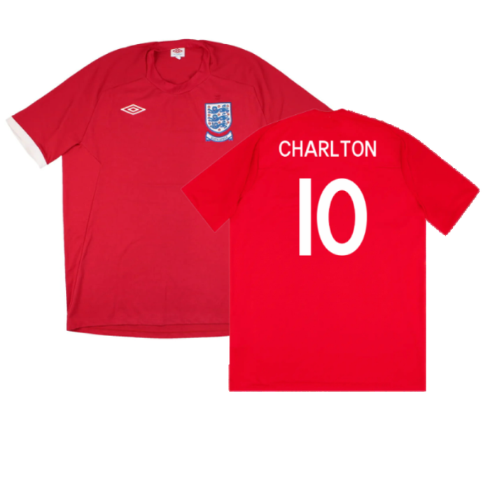 England 2010-11 Away Shirt (South Africa Badge Detail) (M) (Excellent) (Charlton 10)
