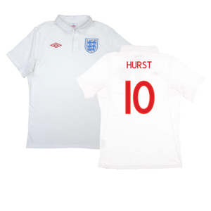 England 2010-12 Home Shirt (XL) (Very Good) (HURST 10)_0