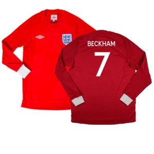 England 2010-2011 Away Shirt (3XL) (Excellent) (BECKHAM 7)_0