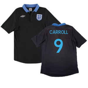 England 2011-12 Away Shirt (XL Boys) (Excellent) (Carroll 9)_0