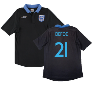 England 2011-12 Away Shirt (L) (Fair) (Defoe 21)_0