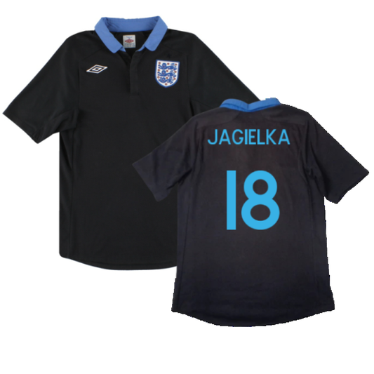 England 2011-12 Away Shirt (L) (Fair) (Jagielka 18)_0