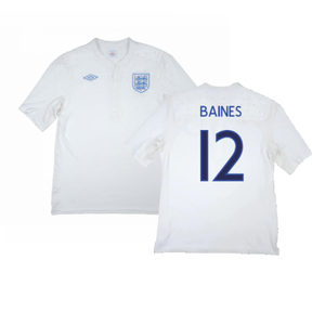 England 2009-10 Home Shirt (XXL) (Very Good) (Baines 12)_0