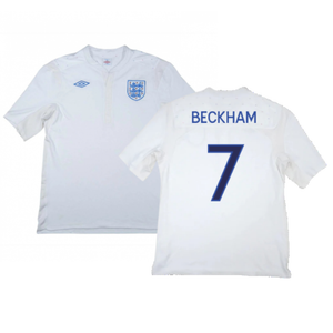 England 2011-12 Home Shirt (XL) (Good) (BECKHAM 7)_0