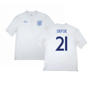 England 2009-10 Home Shirt (Excellent) (Defoe 21)_0