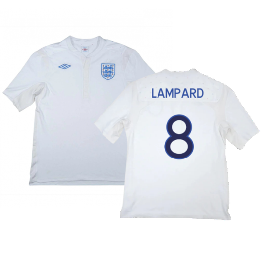 England 2011-12 Home Shirt (XXL) (Good) (Lampard 8)_0