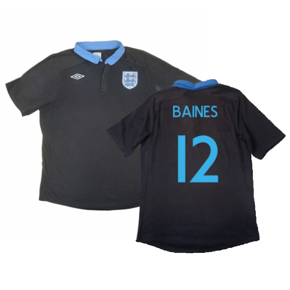 England 2012-13 Away Shirt (XXL) (Excellent) (Baines 12)_0