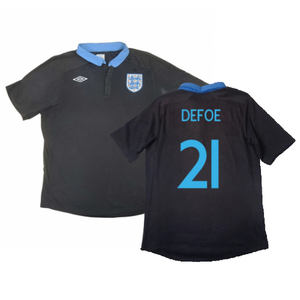 England 2012-13 Away Shirt (XXL) (Excellent) (Defoe 21)_0