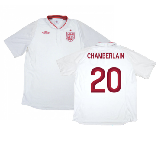 England 2012-13 Home Shirt (L) (Fair) (Chamberlain 20)_0