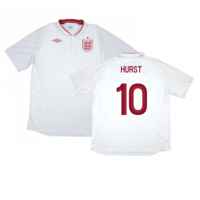 England 2012-13 Home Shirt (3XL) (Excellent) (Hurst 10)