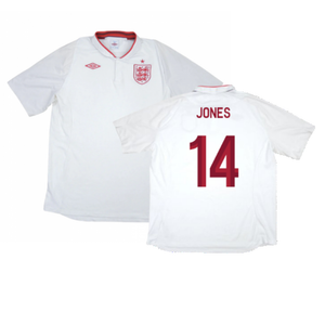 England 2012-13 Home Shirt (L) (Good) (Jones 14)_0