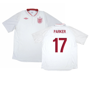 England 2012-13 Home Shirt (XL) (Very Good) (Parker 17)_0