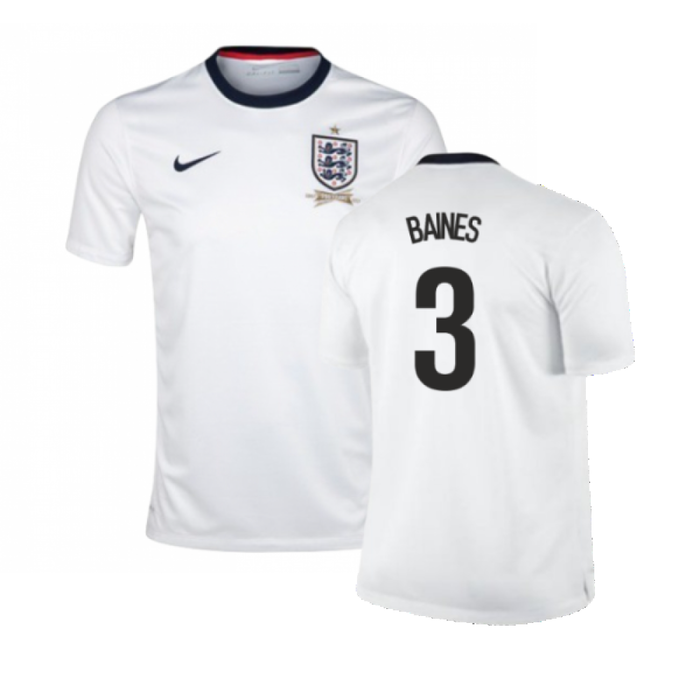 England 2013-14 Home Shirt (XS) (Good) (BAINES 3)