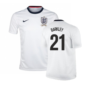 England 2013-14 Home Shirt (XS) (Good) (BARKLEY 21)_0