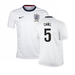 England 2013-14 Home Shirt (Fair) (CAHILL 5)_0