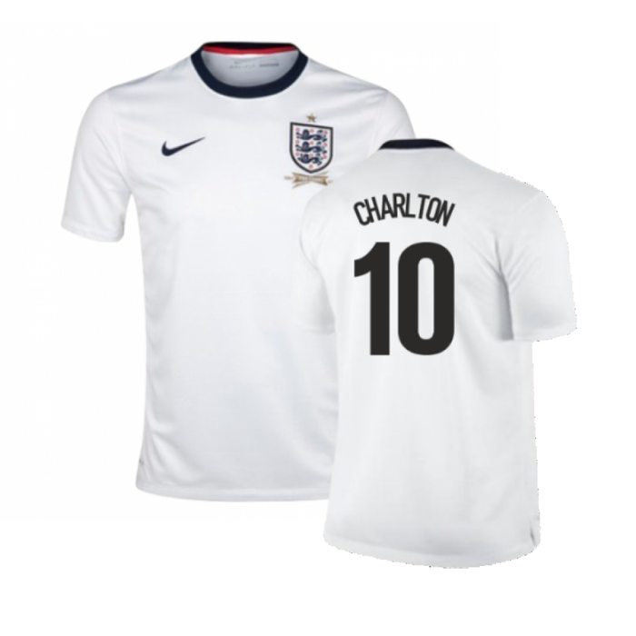 England 2013-14 Home Shirt (XS) (Good) (CHARLTON 10)