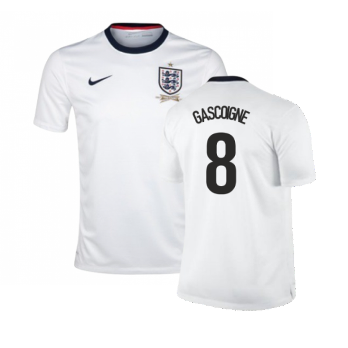 England 2013-14 Home Shirt (S) (Excellent) (GASCOIGNE 8)