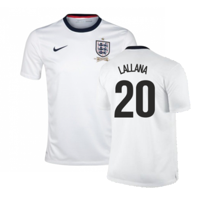 England 2013-14 Home Shirt (Fair) (LALLANA 20)