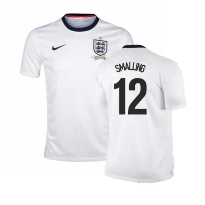 England 2013-14 Home Shirt (S) (Excellent) (SMALLING 12)