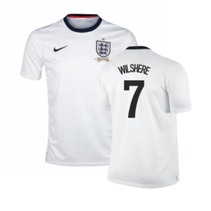 England 2013-14 Home Shirt (Fair) (WILSHERE 7)_0